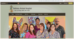 Desktop Screenshot of bethanyanimalhospital.com